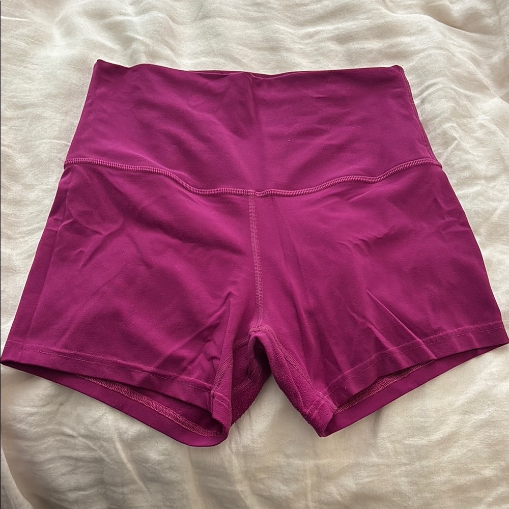 lululemon athletica Magenta Bike Shorts